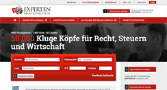 Desktop Screenshot of experten-branchenbuch.de